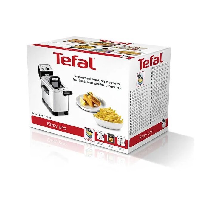 Friteuse À Technologie De Zone Froide 3L 2200W Easy Pro Tefal FR338070 – Image 3