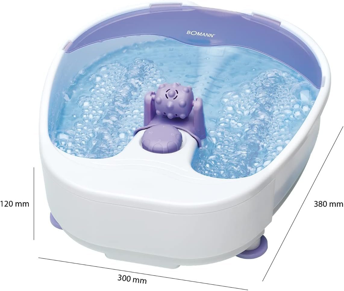 Bain de Massage pour Pieds Bomann Violet/Blanc – Image 4