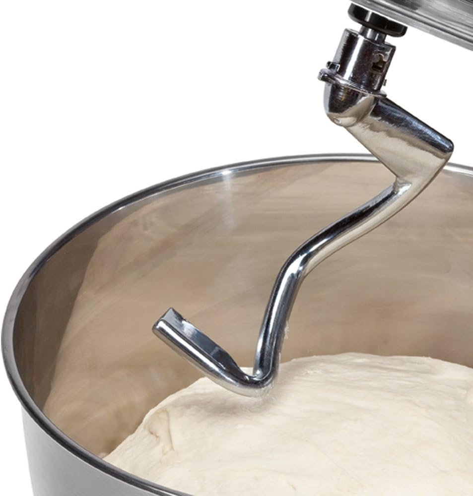 Robot Pétrin Multifonctions 6.3 L - 1200 W - Rouge/Gris Bomann – Image 6