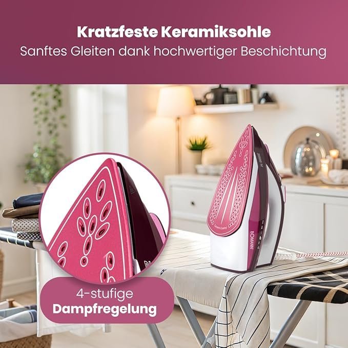 Fer À Repasser À Vapeur 2600 W 380ml Bomann DB 6005 CB – Image 2