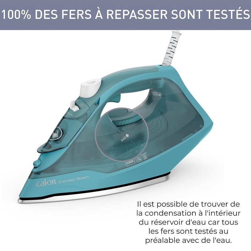 Calor express fer à repasser vapeur 2400W FV2851CO – Image 8