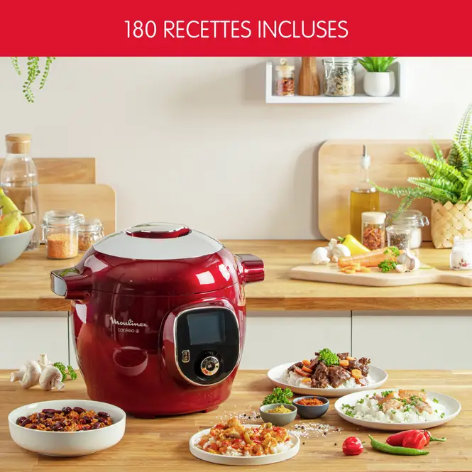 Cookeo + Multicuiseur Intelligent 06L 180 recettes Moulinex CE85B510 – Image 4