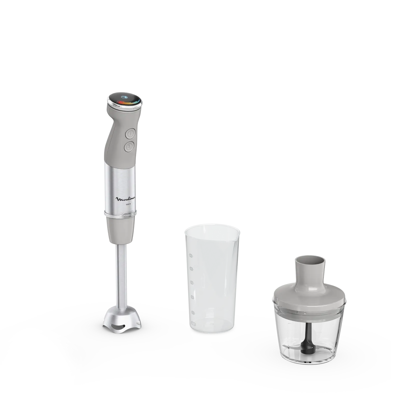 Quickchef+ DD672B10 Mixeur plongeant Moulinex - 1000W - 1 accessoire - 20 vitesses DD672B10