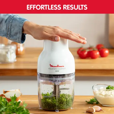 Hachoir Électrique 3En1 400mL 300W Moulinette Essential Moulinex DJ520110 – Image 6