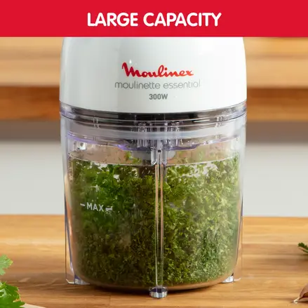 Hachoir Électrique 3En1 400mL 300W Moulinette Essential Moulinex DJ520110 – Image 7