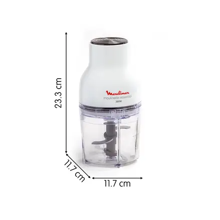 Hachoir Électrique 3En1 400mL 300W Moulinette Essential Moulinex DJ520110 – Image 9