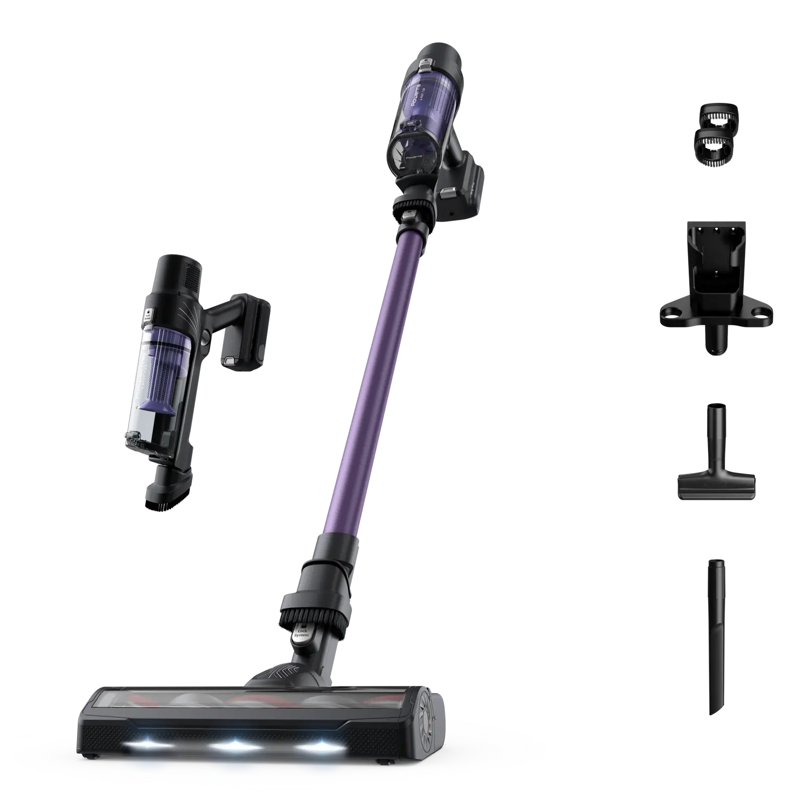 Aspirateur Sans Fil 140W 18V Léger & Autonomie de 45 min X-PERT 7.60 Rowenta RH6A35WO