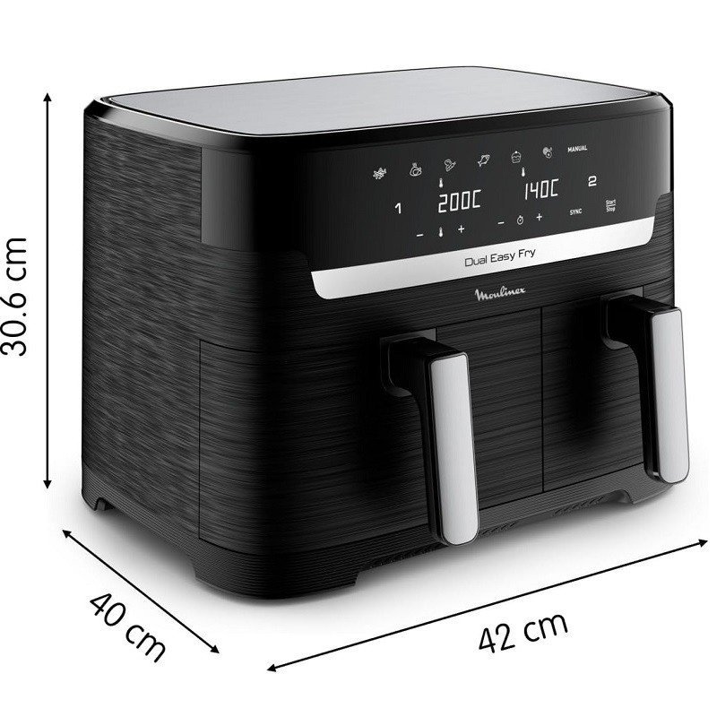Friteuse sans huile 8.3l digital Moulinex EZ901820 – Image 4