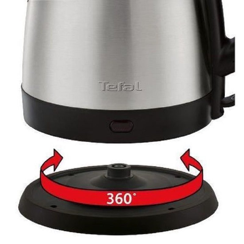 Bouilloire Électrique Sans Fil En Inox 1.2l 1800w Tefal KI431D10 – Image 2