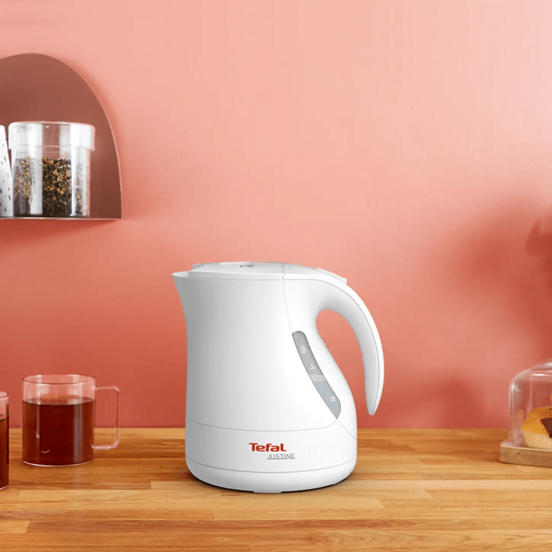 Bouilloire justine blanche 1.2L Tefal BF512011 – Image 3