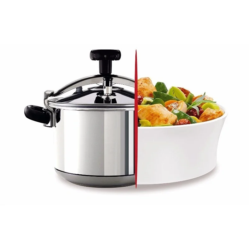 Autocuiseur Cocotte minute 2en1 Inox 10L Seb Authentique P0531600 – Image 2