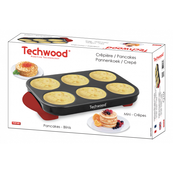 Mini Crêpière Techwood Tcp-65 – Image 2