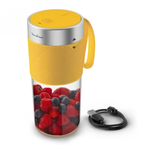 Mini Blender portable, sans fil, 300 ml Moulinex Original LM1C0210