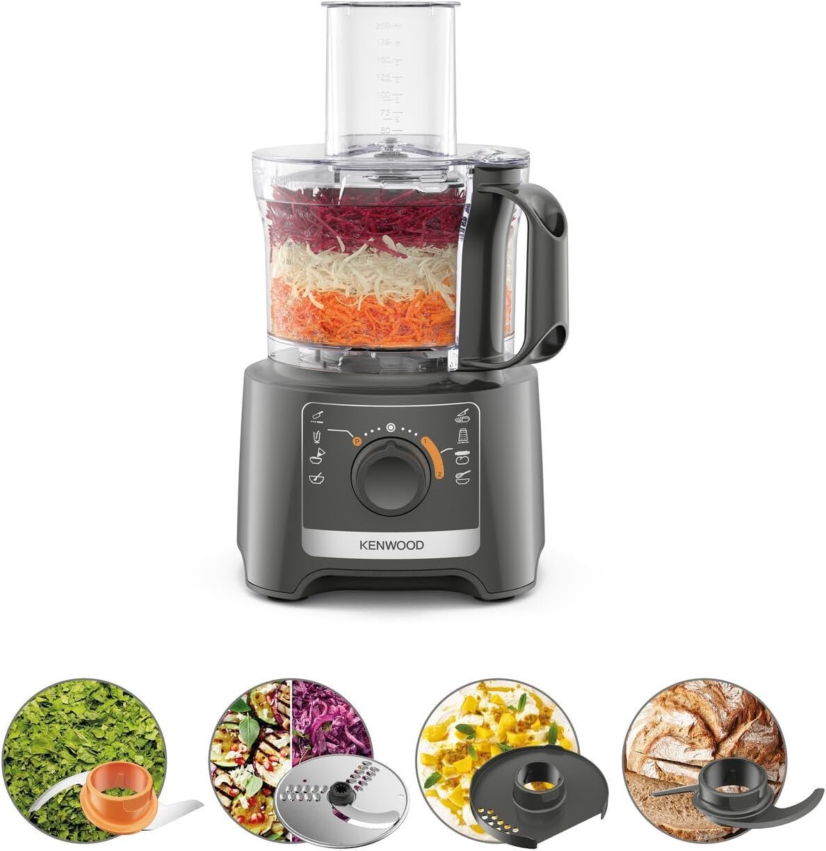Robot multifonction 800 W KENWOOD FDP31.020GY