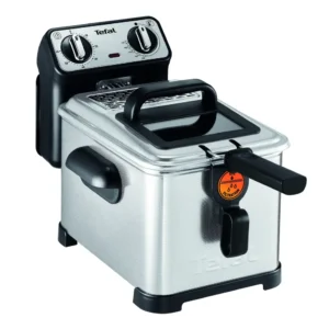 Friteuse inox Tefal 4 L - 2400W Avec minuteur mécanique Tefal Original Filtra Pro FR516110