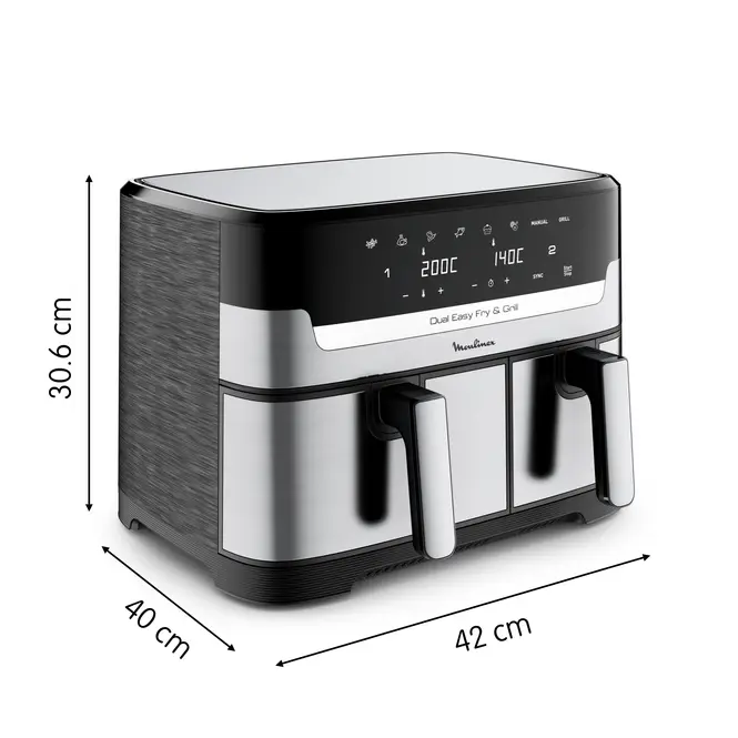 Friteuse Électrique 8.3L 2450W Moulinex EZ905D20 – Image 2