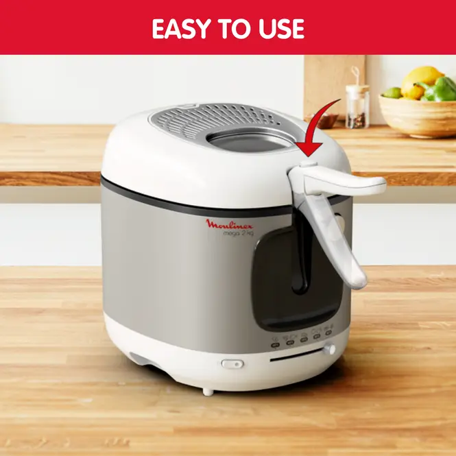 Friteuse Mega 2100W - 2 kg Moulinex AM480070 – Image 5