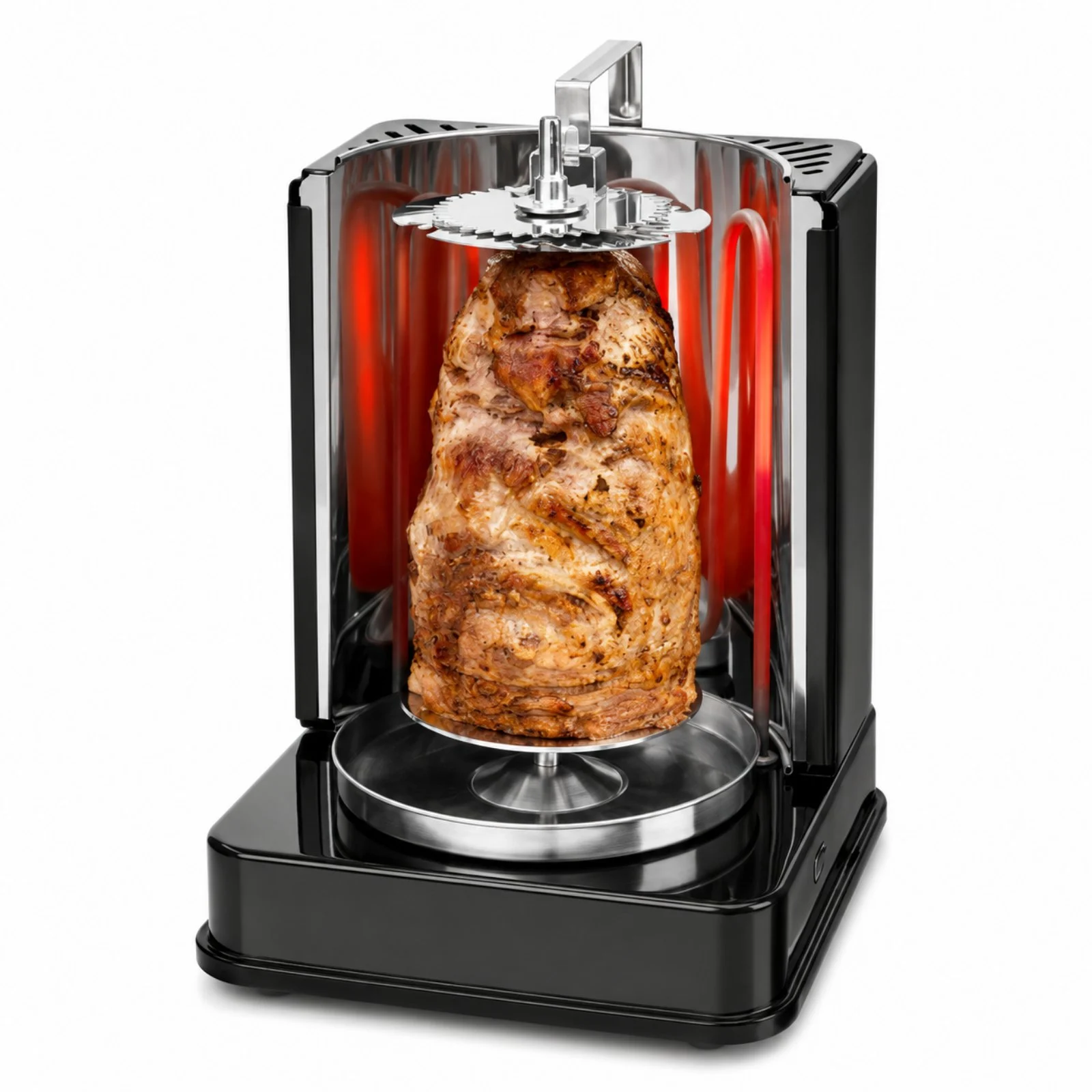 Multi-grill Electrique vertical 3en1 Rôtisserie & Chawarma Bomann DVG 3006 CB – Image 3