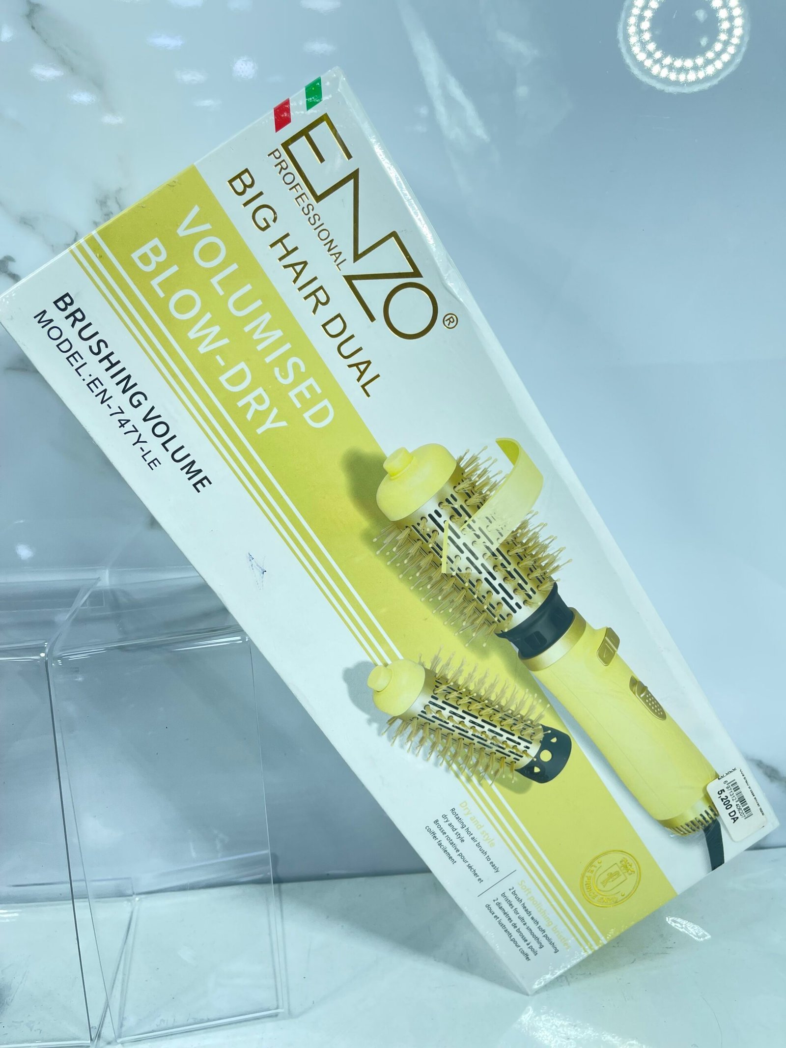 Brosse Chauffante Rotative1000W ENZO Original EN-747Y-LE